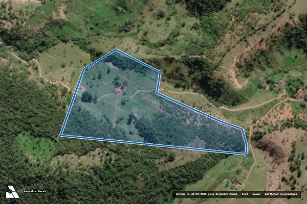Imagem de satélite de FAZENDA FORQUILHA MANDACARU - Parte 9 em Felisburgo - MG