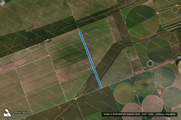 Imagem de satélite de Fazenda Santa Helena - Gleba 02 em São Desidério - BA