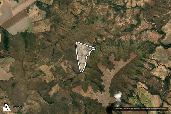 Imagem de satélite de Fazenda Piratinga - 001 em Formoso - MG