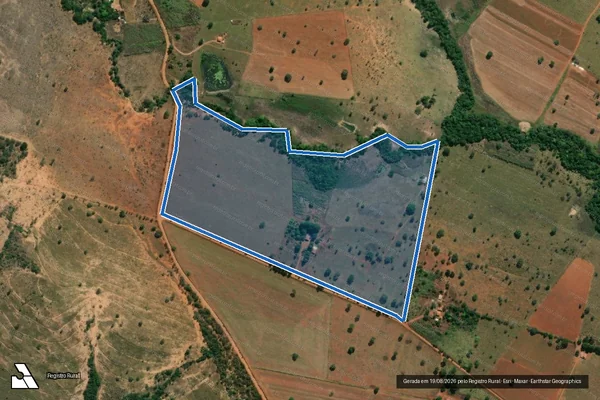 Imagem de satélite de P.A FLORESTAN FERNANDES - LOTE-27 - LOTE 27 em Unaí - MG