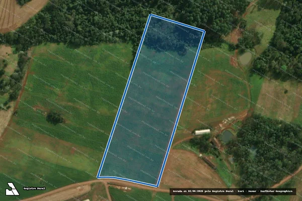 Imagem de satélite de Lote Colonial n° 39 ? Parte 2 - Parte 1 em Iporã do Oeste - SC