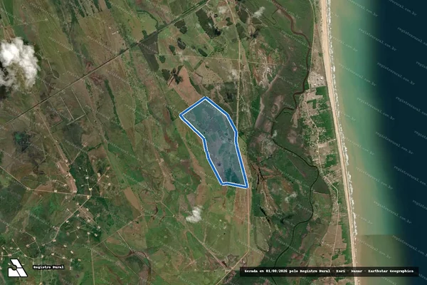 Imagem de satélite de Fazenda São Sebastião - Parte 1 em São Mateus - ES