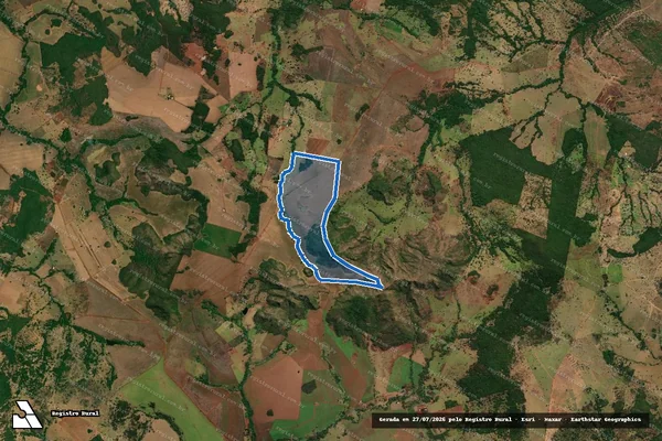 Imagem de satélite de FAZENDA SÃO BENTO - GLEBA JAUPACI em Diorama - GO