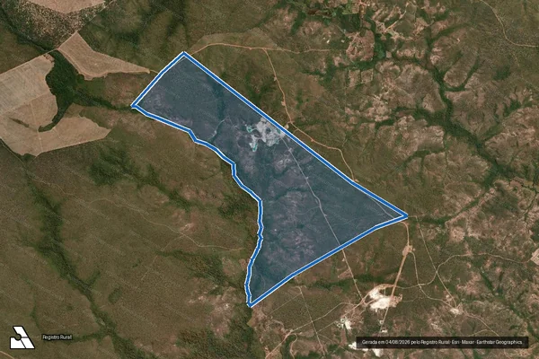 Imagem de satélite de FAZENDA ALEGRE em Balsas - MA