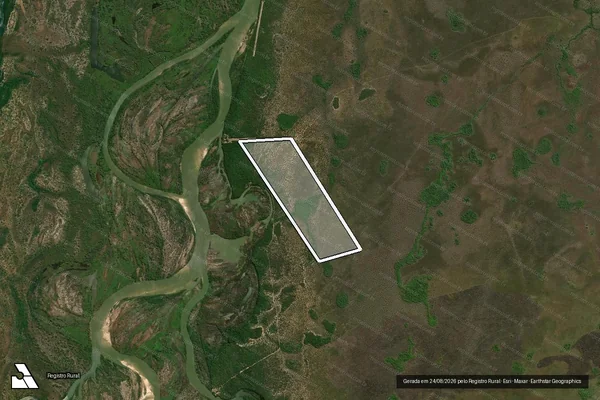 Imagem de satélite de FAZENDA GUANABARA ? LOTE A - Parte 1 em Novo Santo Antônio - MT