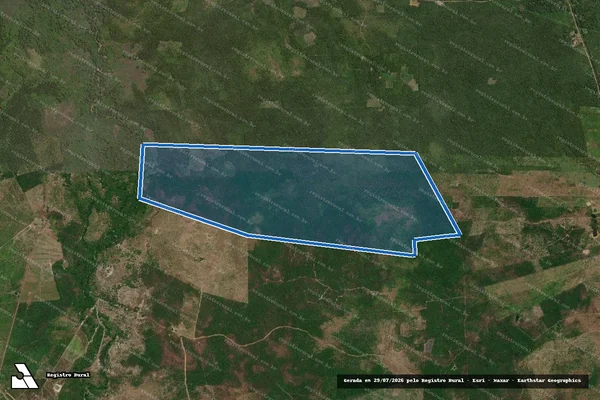 Imagem de satélite de FAZENDA SÃO FRANCISCO - Parte 1 em Cantanhede - MA
