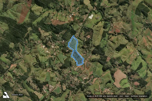 Imagem de satélite de Sítio Nossa Senhora Aparecida - PARTE 1 em Socorro - SP