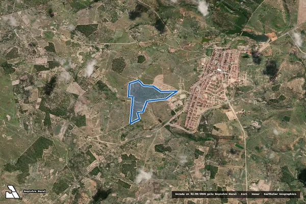 Imagem de satélite de RANCHO VITORIA - FAZENDA NOVAS TRADIÇÕES - GLEBA A em Macajuba - BA