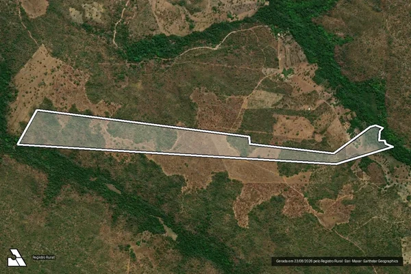 Imagem de satélite de FAZENDA BOM JESUS - PARTE 21 em Balsas - MA