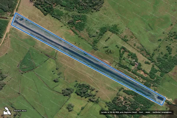 Imagem de satélite de Sistema de irrigação Fortaleza - PARTE 1 em Cidreira - RS