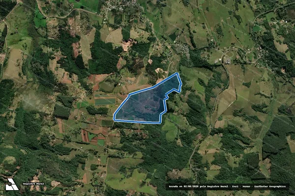 Imagem de satélite de Fazenda Concórdia I - Parte 1 em Parobé - RS