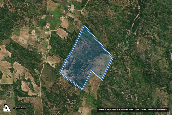 Imagem de satélite de SITIO CABEÇUDO - Parte 1 em Casserengue - PB