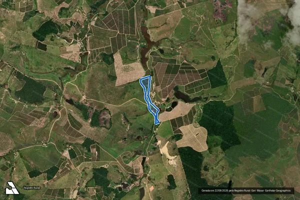 Imagem de satélite de Fazenda Santa Marta - Gleba 02 em Nova Venécia - ES