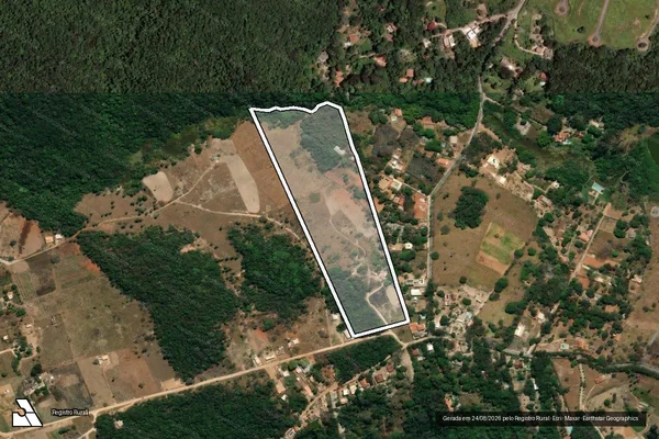 Imagem de satélite de Lote 54 Gleba A ? PA Dois de Julho  - Parte 1 em Betim - MG