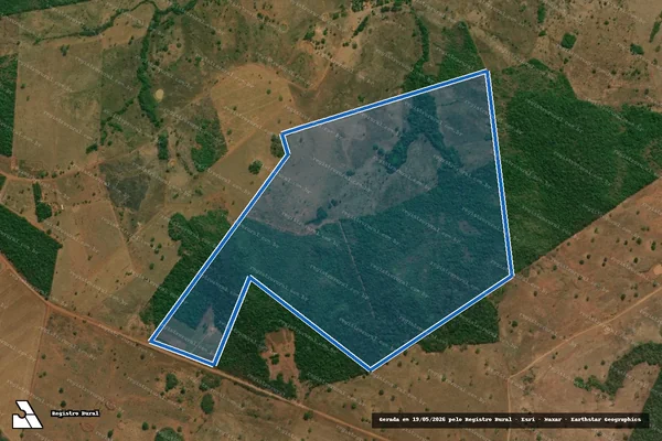 Imagem de satélite de FAZENDA CERCADO - Parcela 1 em Estreito - MA