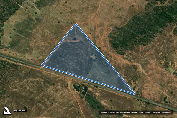 Imagem de satélite de FAZENDA FORTALEZA V  - Parte 2 em Alto Paraguai - MT