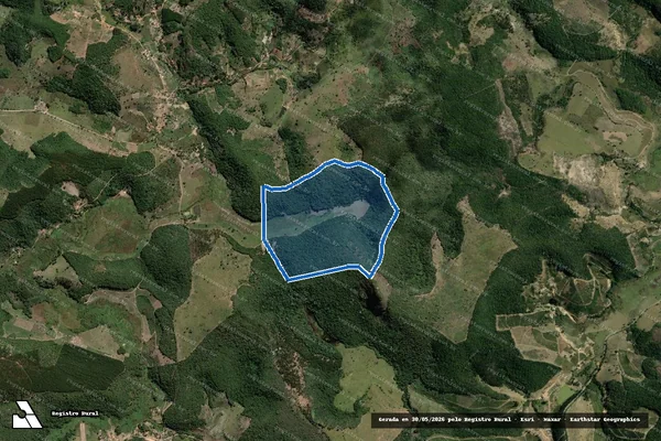 Imagem de satélite de FAZENDA ARUANA - PARCELA 01 em Itaipé - MG
