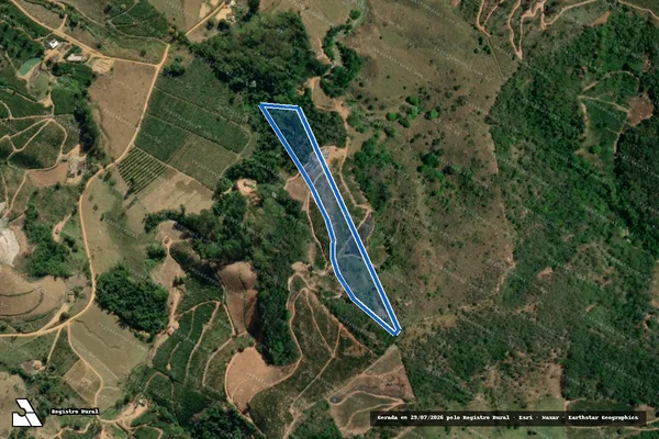 Imagem de satélite de CORREGO DA AREIA - Parte 3 em Mutum - MG