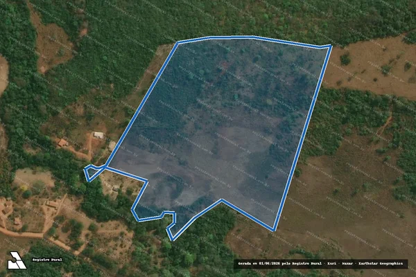 Imagem de satélite de FAZENDA NOVA - Parte 1 em Felício dos Santos - MG