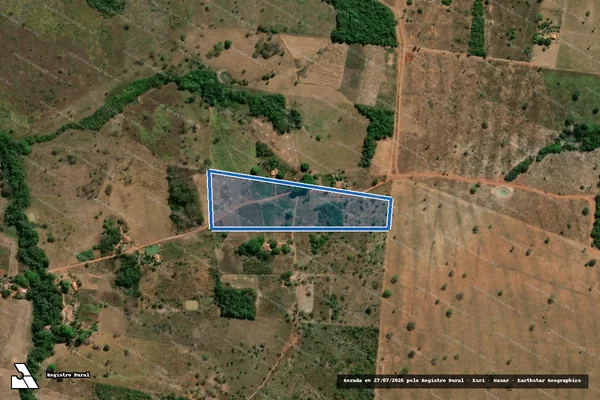Imagem de satélite de FAZENDA BOM LUGAR ? PARCELA 1 - LOTE 7 em Porto Franco - MA