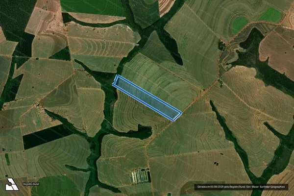 Imagem de satélite de Lote Rural 99 da Gl. Atlântida, Bairro Sandir 3ª Parte - Lote de Terras nº 99 da Gl. Atlântida, Bairro Sandir 3ª Parte em Iporã - PR