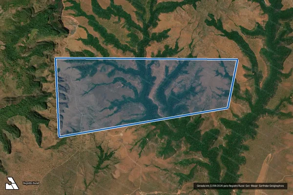 Imagem de satélite de FAZENDA BAIXA FUNDA / PARTE 1 em Lizarda - TO