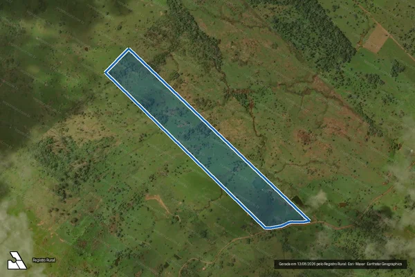 Imagem de satélite de LOTE 11 GLEBA 88 P.F JARU OURO PRETO  - LOTE 11 GLEBA 88 P.F JOP em Governador Jorge Teixeira - RO