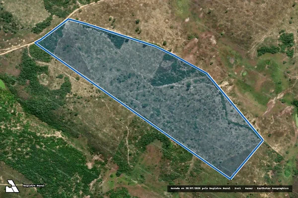 Imagem de satélite de Fazenda Itaquara - Gleba 01 em Jacinto - MG