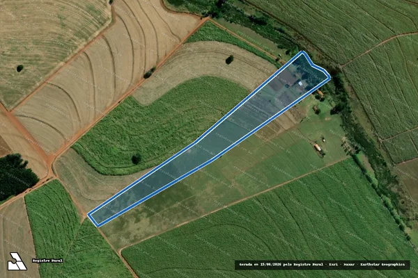 Imagem de satélite de Fazenda Jesuvilla - Gleba A em Bernardino de Campos - SP