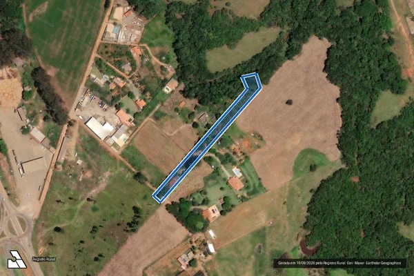 Imagem de satélite de SITIO SANTA RITA - SITIO SANTA RITA em Boa Esperança - MG