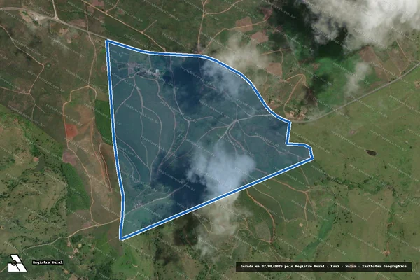 Imagem de satélite de Engenho Sociedade - Engenho Sociedade (B) em Timbaúba - PE