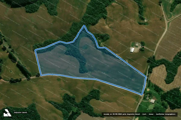 Imagem de satélite de FAZENDA SÃO PEDRO - ÁREA D em Reserva - PR