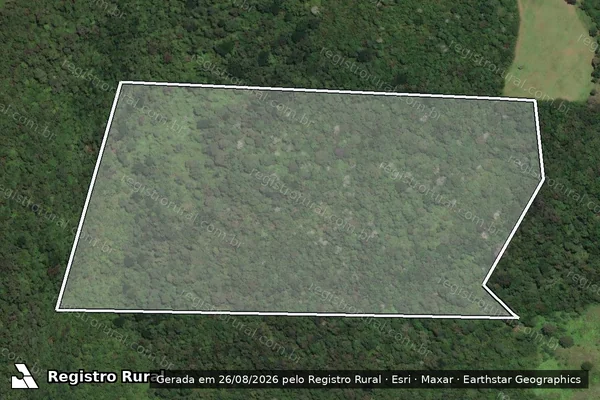 Imagem de satélite de FAZENDA RRS IV - GLEBA B em Monte Castelo - SC