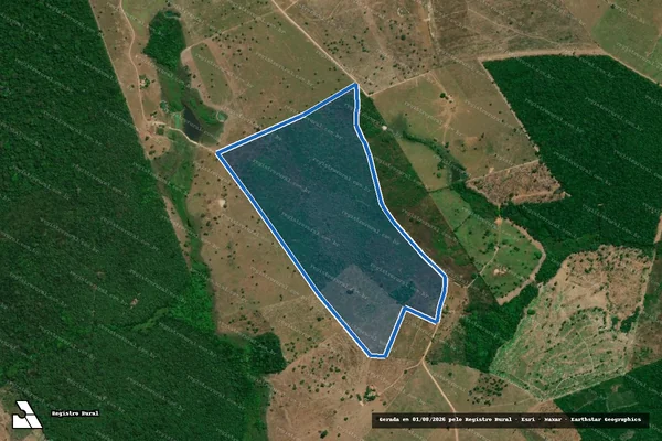 Imagem de satélite de FAZENDA NOVA ESPERANÇA PARCELA A - REMANESCENTE - PARTE ÚNICA em Bom Jesus do Tocantins - PA