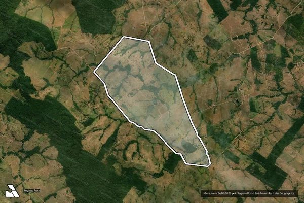 Imagem de satélite de Fazenda Dona Lena - Parcela 1 em Juína - MT