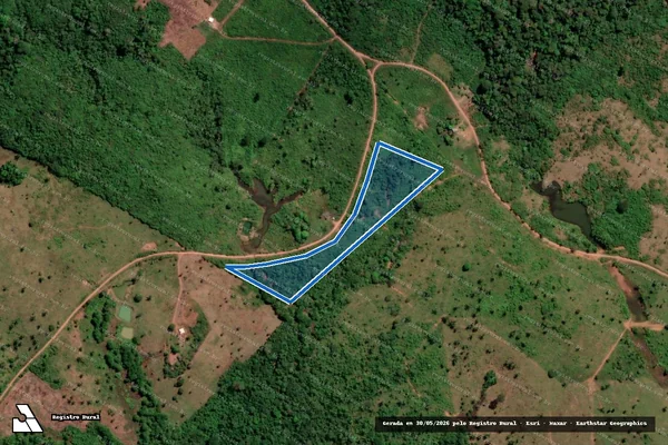 Imagem de satélite de PA_Juma Vicinal Mineira ? Lote 100 - Parte 02 em Apuí - AM