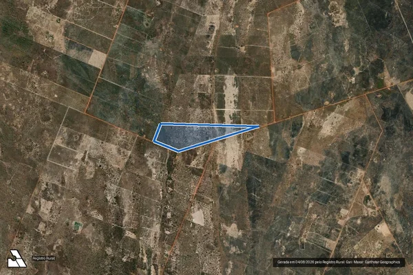 Imagem de satélite de P. A. BARRA VERDE ? LOTE 47 - LOTE 47 em Formosa - GO