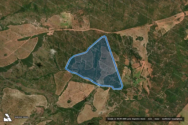 Imagem de satélite de FAZENDA BEBEBOURO - FAZENDA BEBEDOURO MAT-6.275 em Ponte Branca - MT