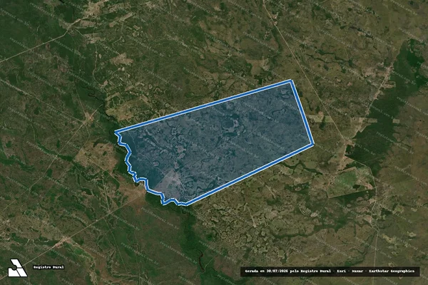 Imagem de satélite de ATERRADINHO em Santo Antônio do Leverger - MT