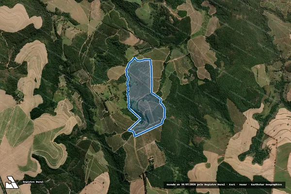 Imagem de satélite de Sítio Anita 3 - Fazenda 2D em Tambaú - SP