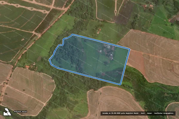 Imagem de satélite de SÍTIO REFUGIO SÃO MIGUEL - PARTE 1 em Araçatuba - SP
