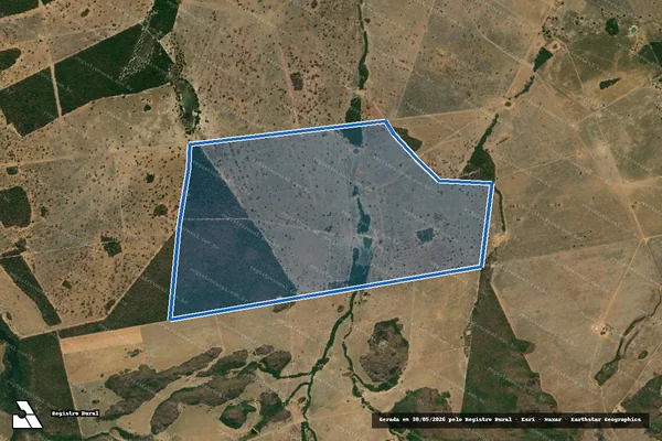 Imagem de satélite de FAZENDA ANAS MARIAS - Parte 1 em Araguaiana - MT