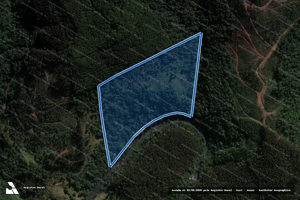Imagem de satélite de FAZENDA ESPERANÇA - FAZENDA ESPERANÇA em Ponte Serrada - SC