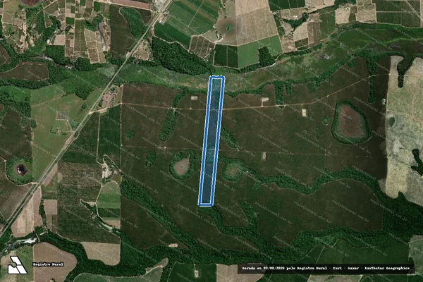 Imagem de satélite de Bloco 10 C - Matrícula 6659 - Parcela 1 em São Mateus - ES