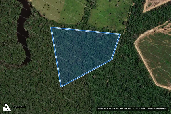Imagem de satélite de SITIO RELVA MOLHADA - FAZENDA RELVA MOLHADA em Nova Bandeirantes - MT