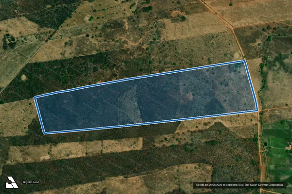 Imagem de satélite de Fazenda Jacaré - GLEBA IV em Correntina - BA