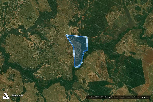 Imagem de satélite de Projeto de Assentamento Ressaca - Lote 16 em Bela Vista - MS