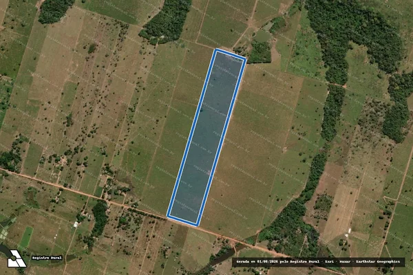 Imagem de satélite de Fazenda Purissantos - 4115 em Alta Floresta - MT