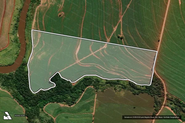 Imagem de satélite de FAZENDA RECANTO - Lote nº 6 em Colorado - PR