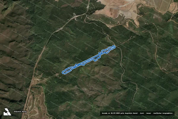 Imagem de satélite de Fazenda Horto Alegria - Faz. Horto Alegria - Parcela 05 em Ouro Preto - MG